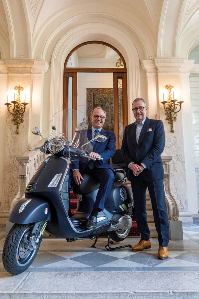 Seine Exzellenz Giovanni Pugliese mit Josef Faber.